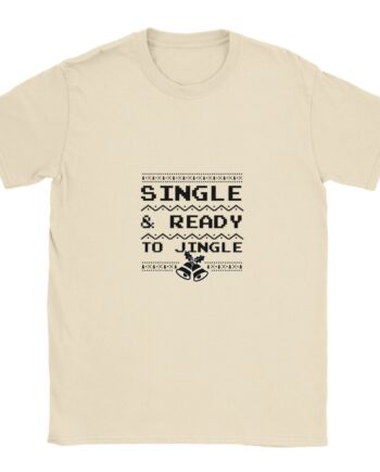 camiseta single & ready to jingle color natural