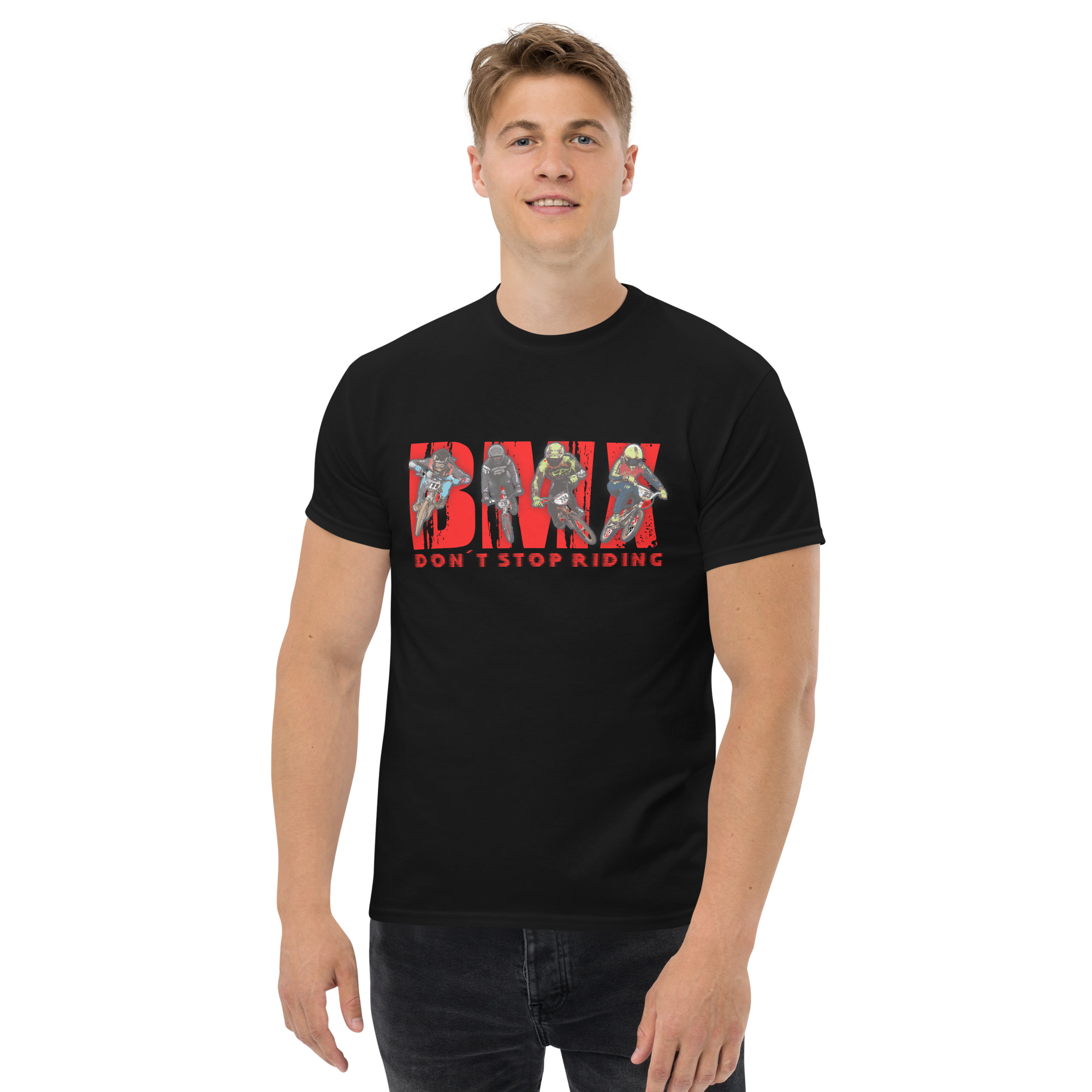 Camiseta BMX - Don't stop riding