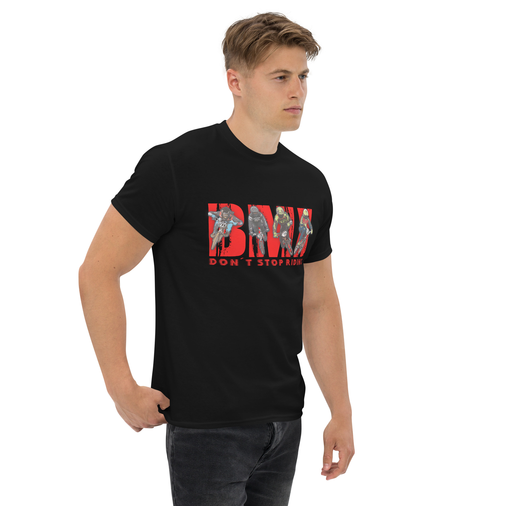 Camiseta BMX - Don't stop riding