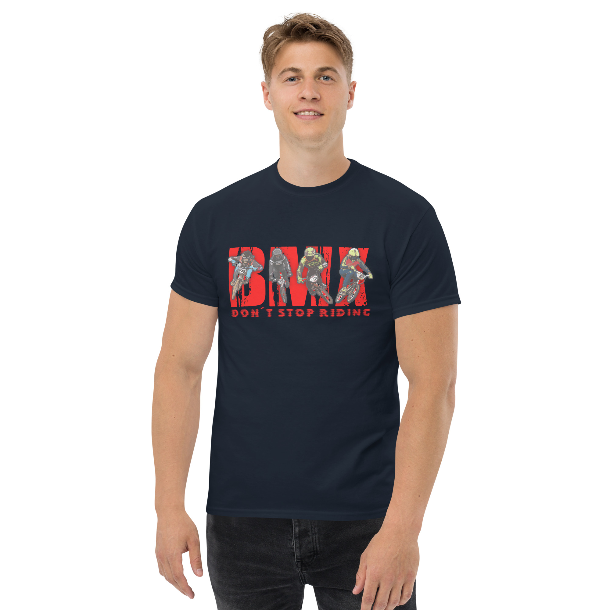 Camiseta BMX - Don't stop riding