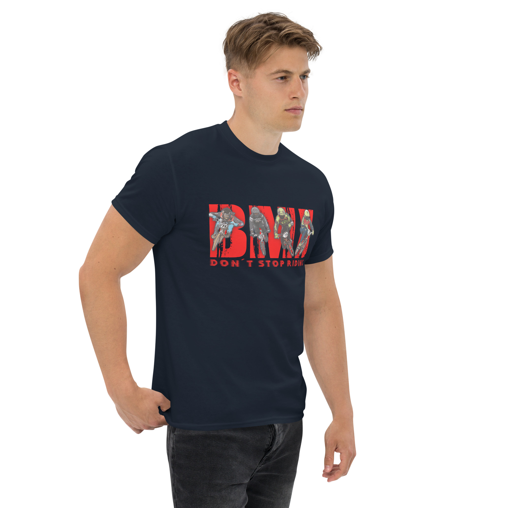Camiseta BMX - Don't stop riding