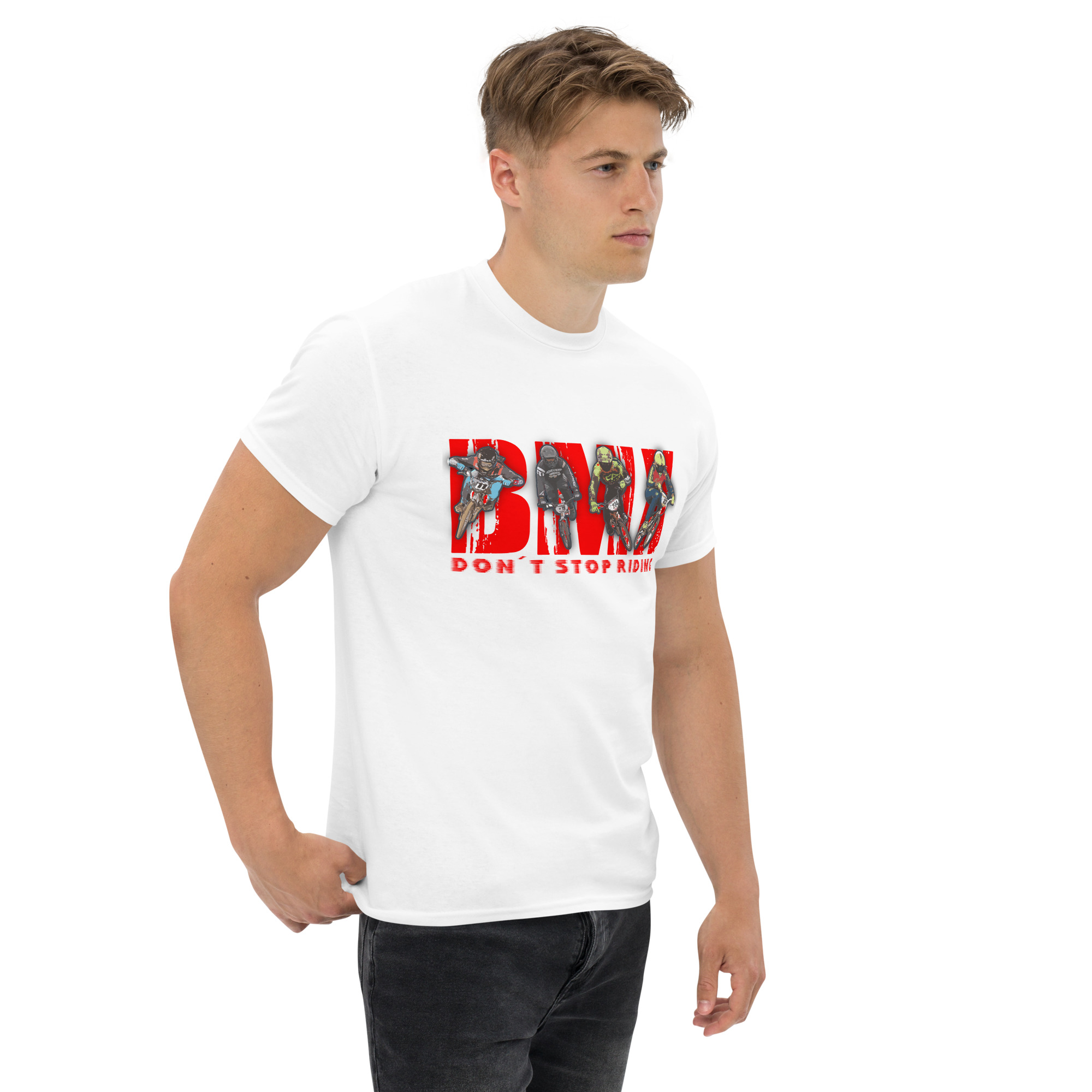 Camiseta BMX - Don't stop riding