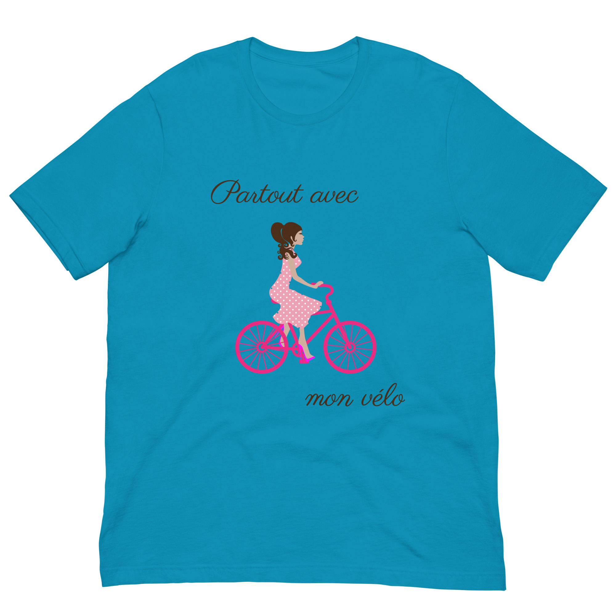 Camiseta de chica Partout dans mon vélo