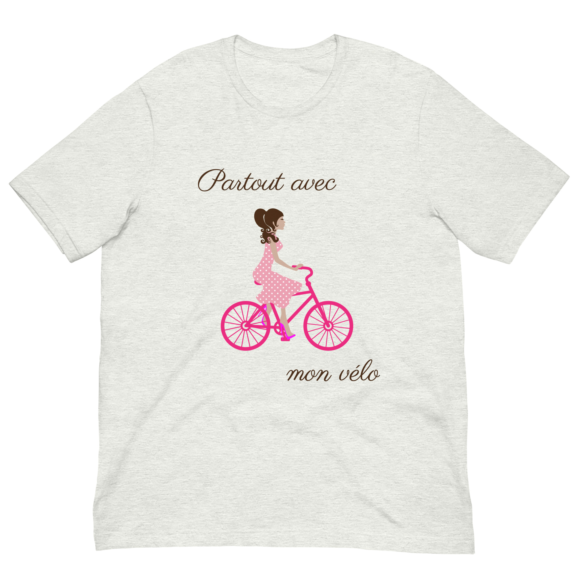 Camiseta de chica Partout dans mon vélo