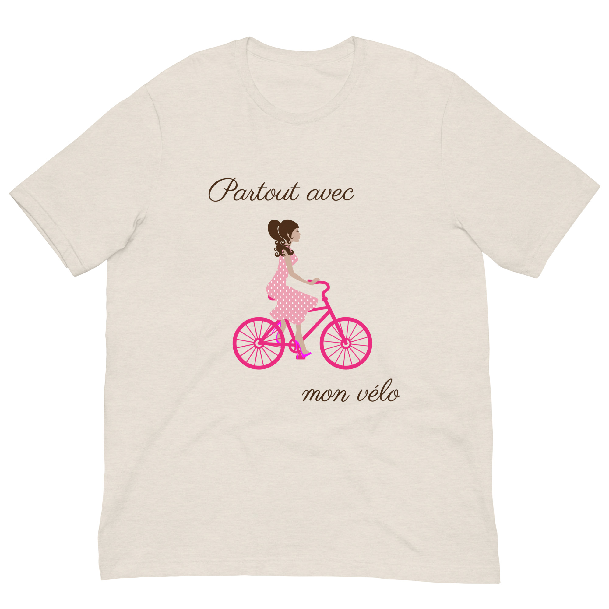 Camiseta de chica Partout dans mon vélo