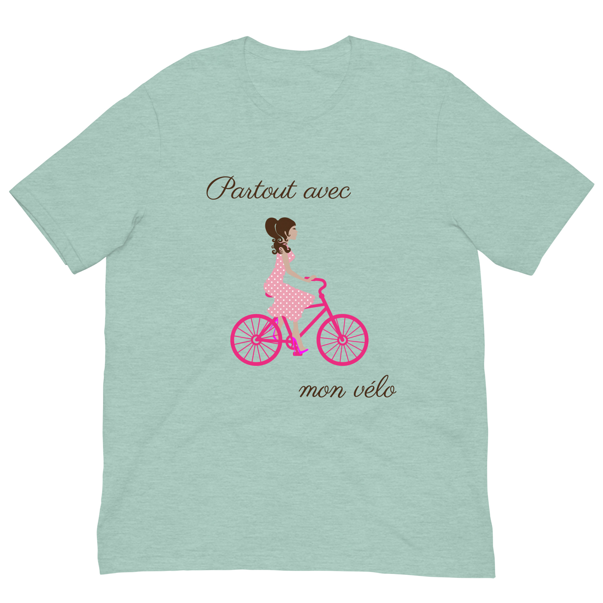 Camiseta de chica Partout dans mon vélo