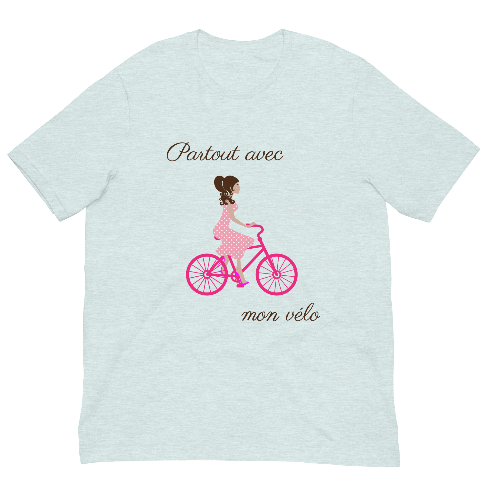 Camiseta de chica Partout dans mon vélo