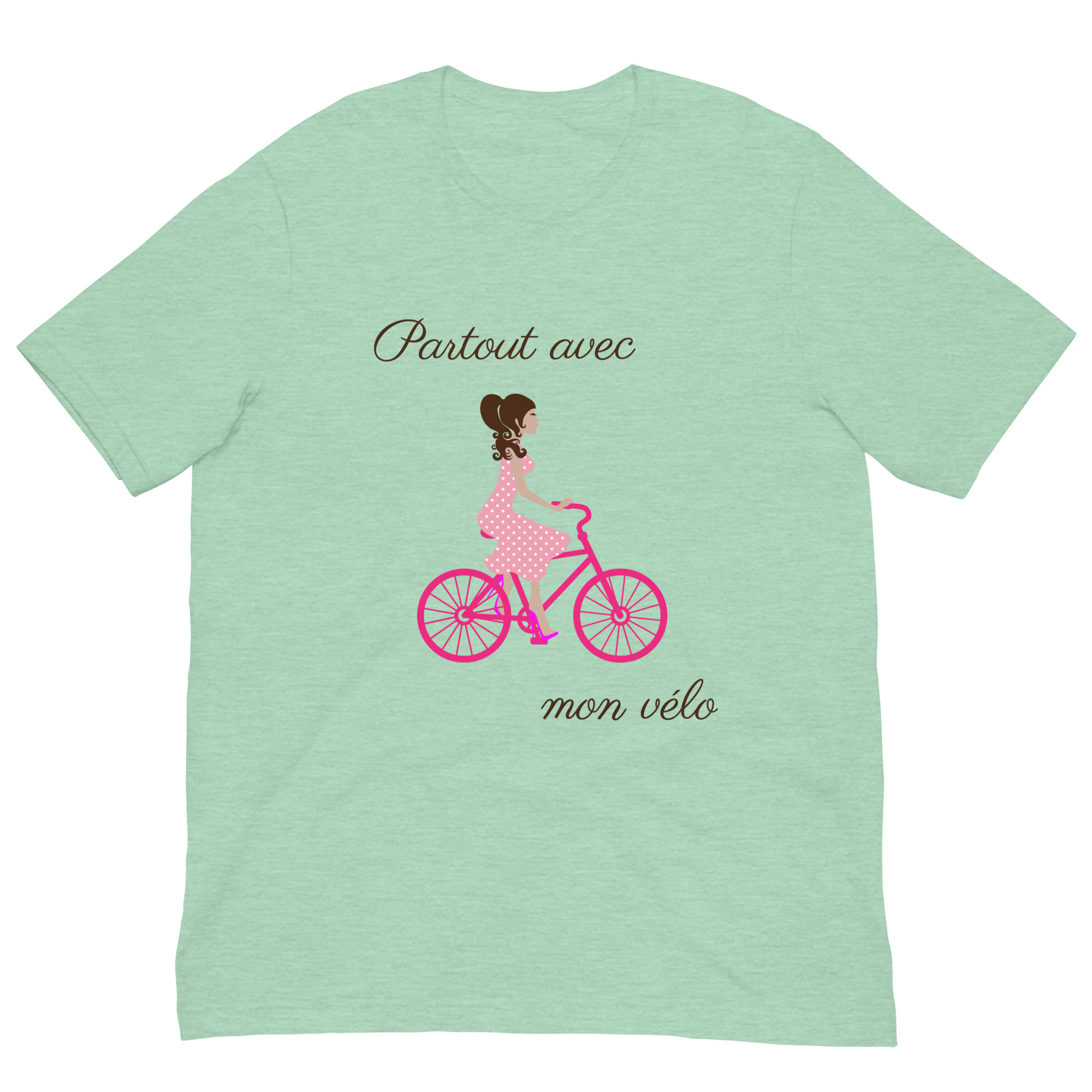 Camiseta de chica Partout dans mon vélo