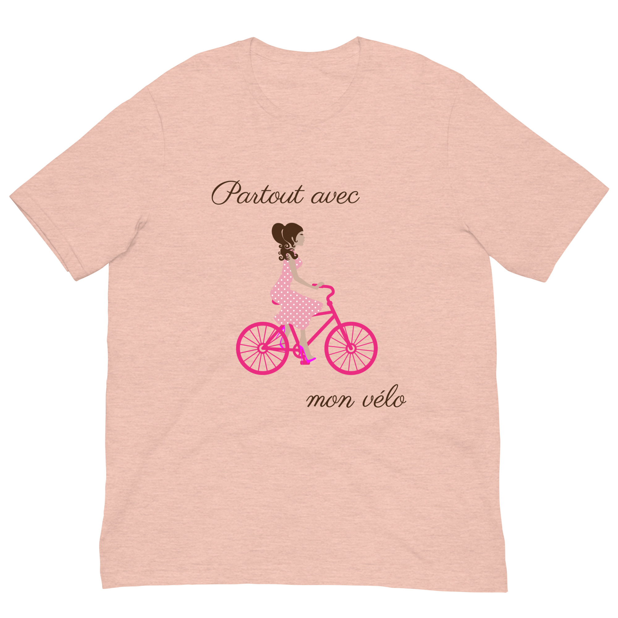 Camiseta de chica Partout dans mon vélo