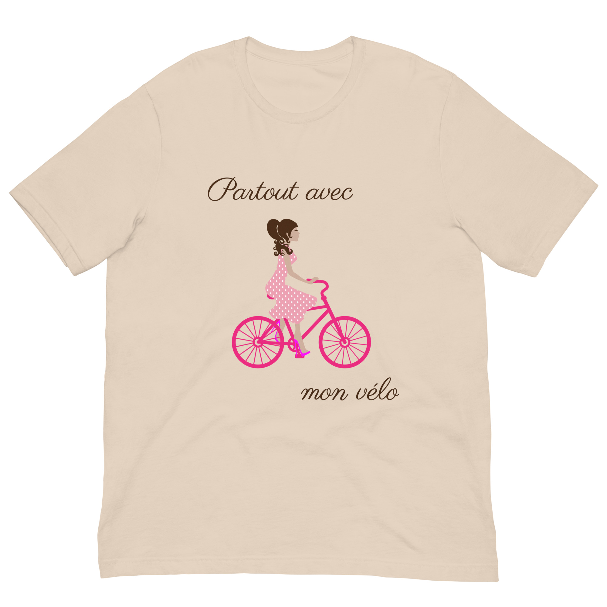 Camiseta de chica Partout dans mon vélo